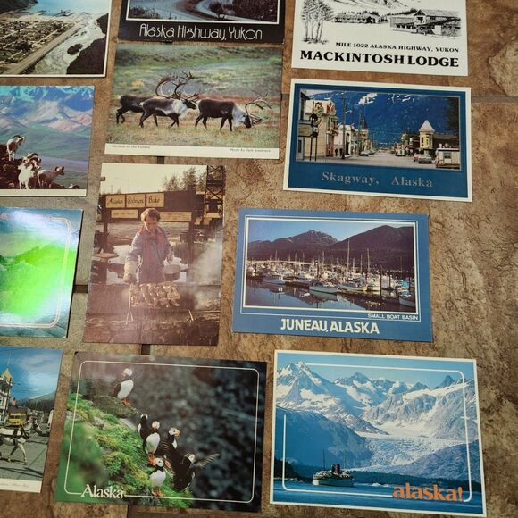 Vintage Postcard Lot – 21 Cards, Alaska & Myrtle Beach, No Writing - Picture 7 of 13